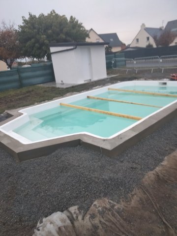 Terrassement terrain pour piscine à La Baule-Escoublac